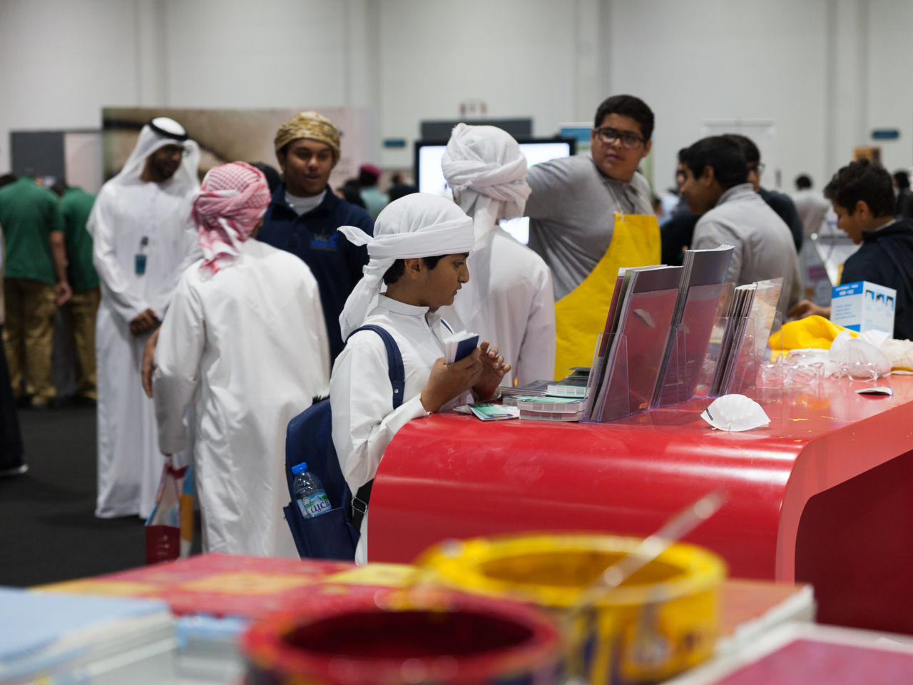 Emirati teenagers introduced to WorldSkills Abu Dhabi 2017 at EmiratesSkills national competition