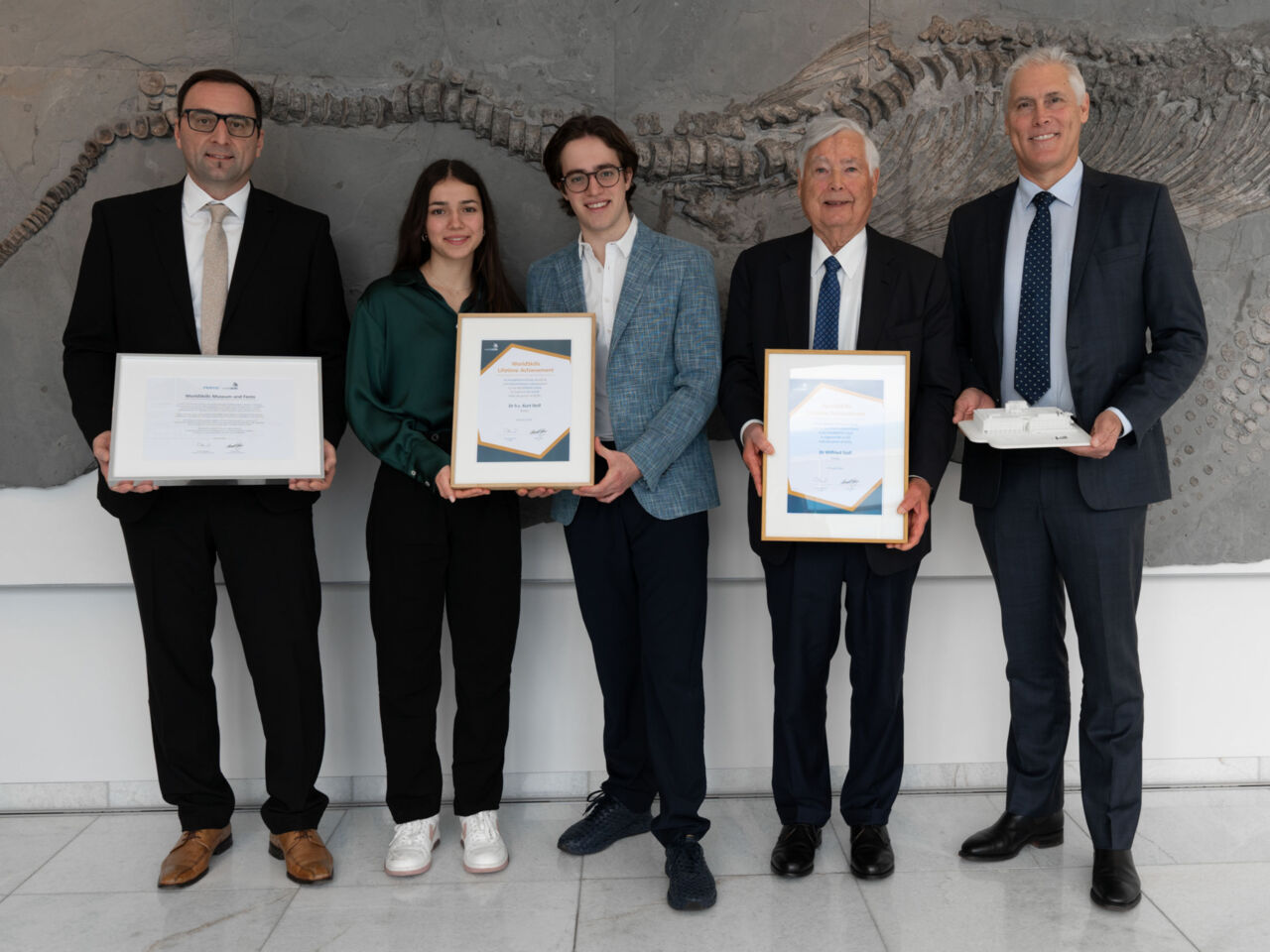 WorldSkills recognizes Festo owners for a lifetime of achievements in skills development