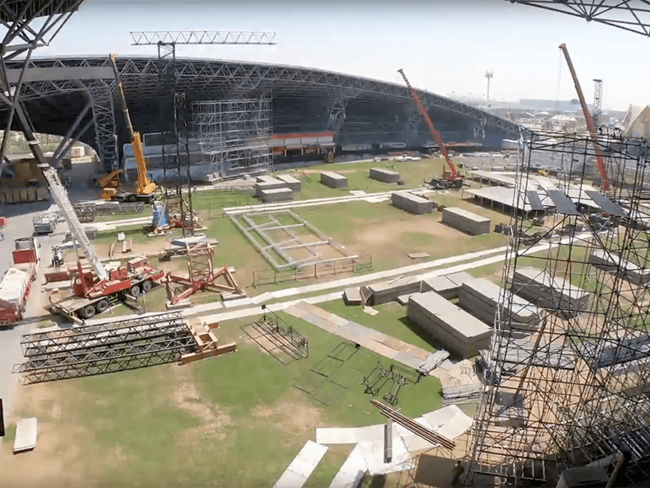 Building the WorldSkills Abu Dhabi 2017 Ceremonies Arena